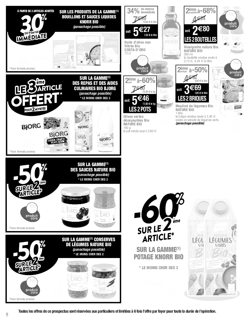 Séparation magenta extraite de la page 8 du catalogue Cora
