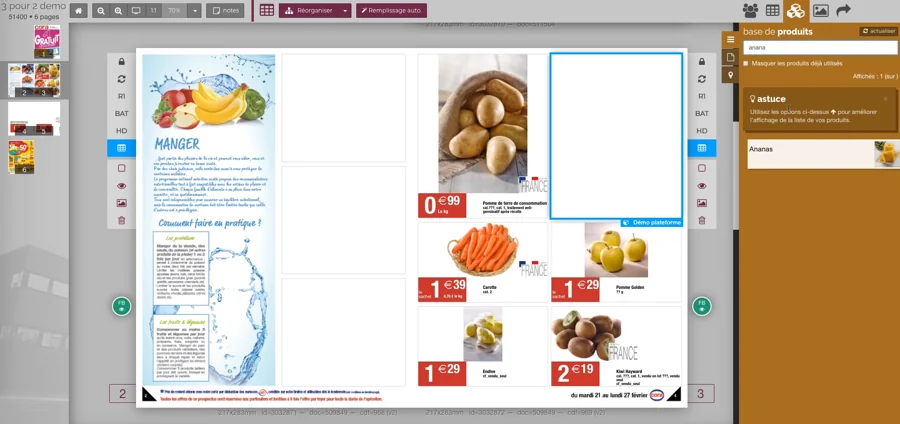 Rey’actif · composition : Du produit à son emplacement dans la page